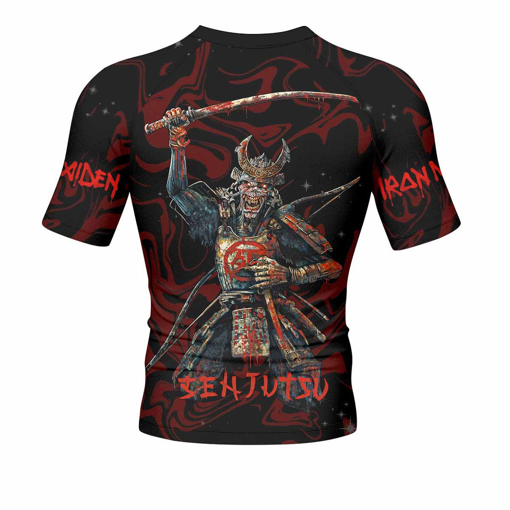 Iron Maiden Senjutsu Samurai Eddie Rash Guard