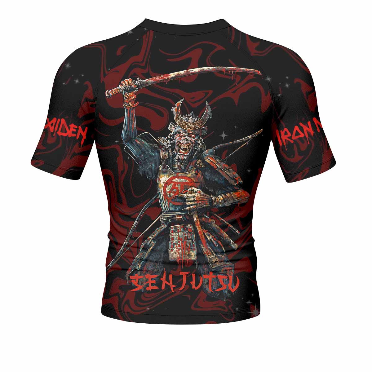 Iron Maiden Senjutsu Samurai Eddie Rash Guard