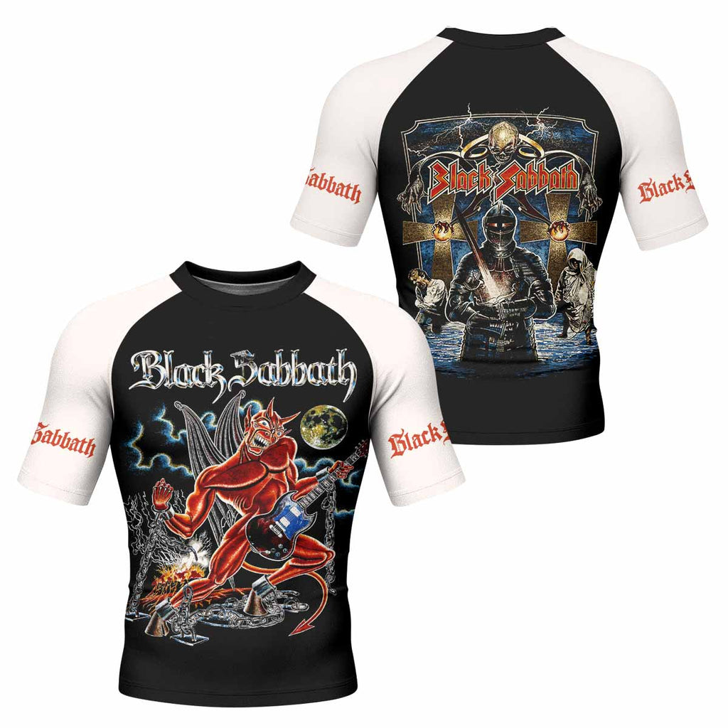 Black Sabbath Live Evil Rash Guard