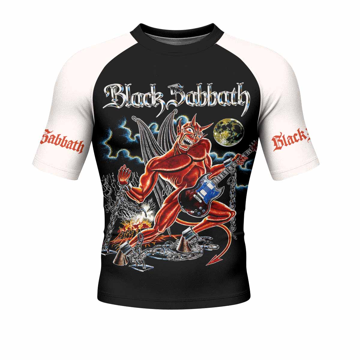Black Sabbath Live Evil Rash Guard