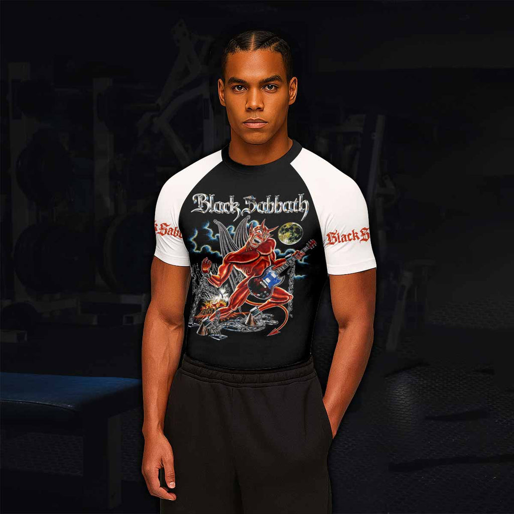 Black Sabbath Live Evil Rash Guard