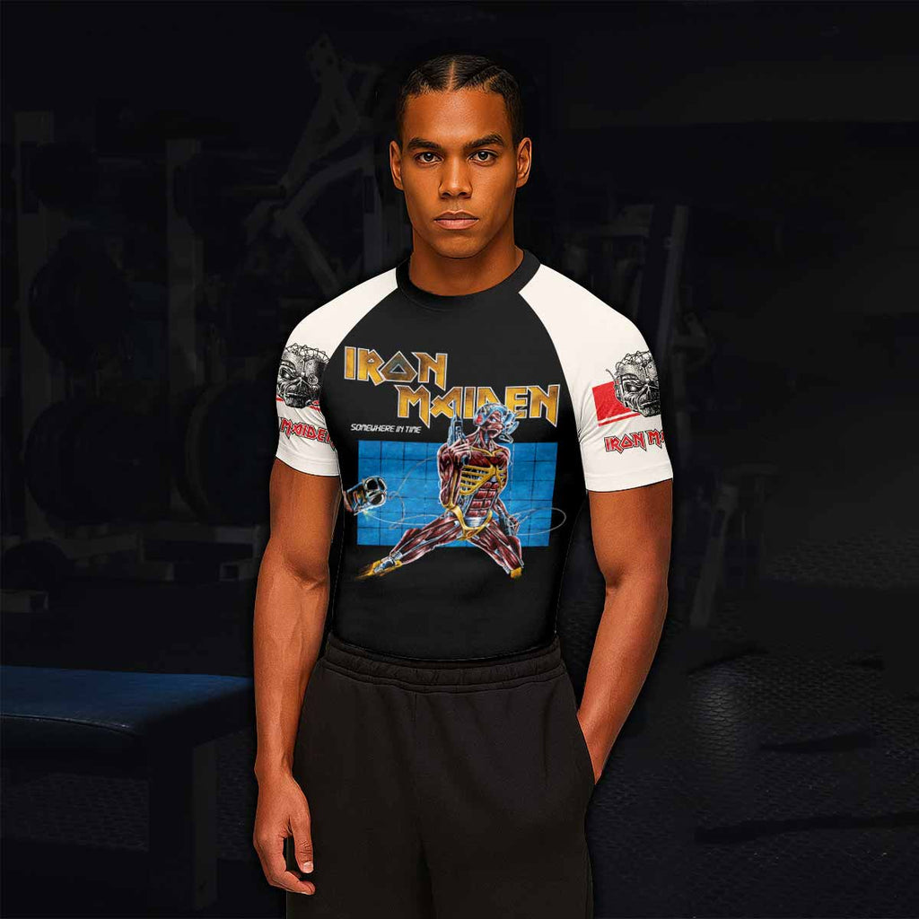 Iron Maiden Live After Death Rash Guard