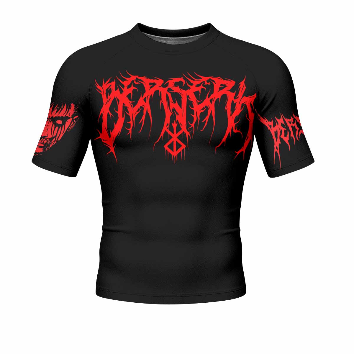 Berserk Metal Skull Knight Rash Guard