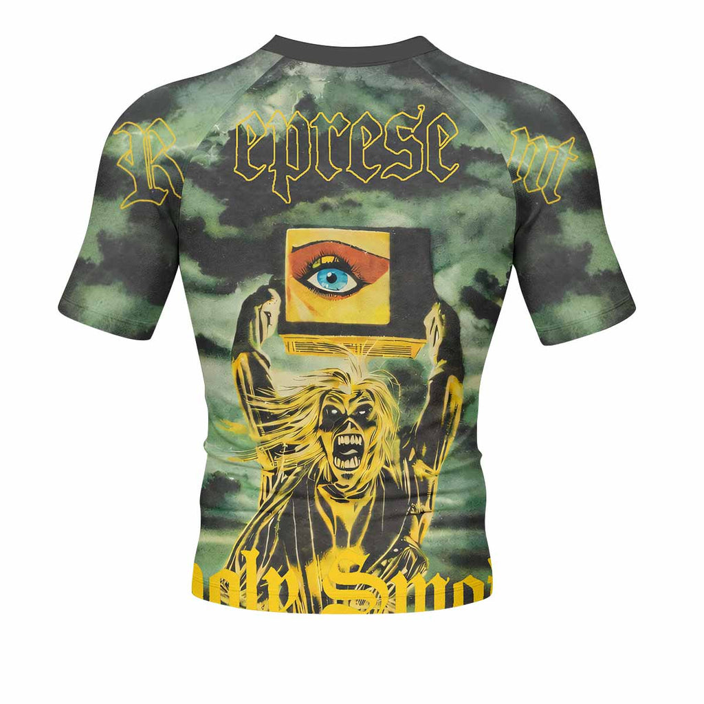 Iron Maiden Holy Smoke Rash Guard