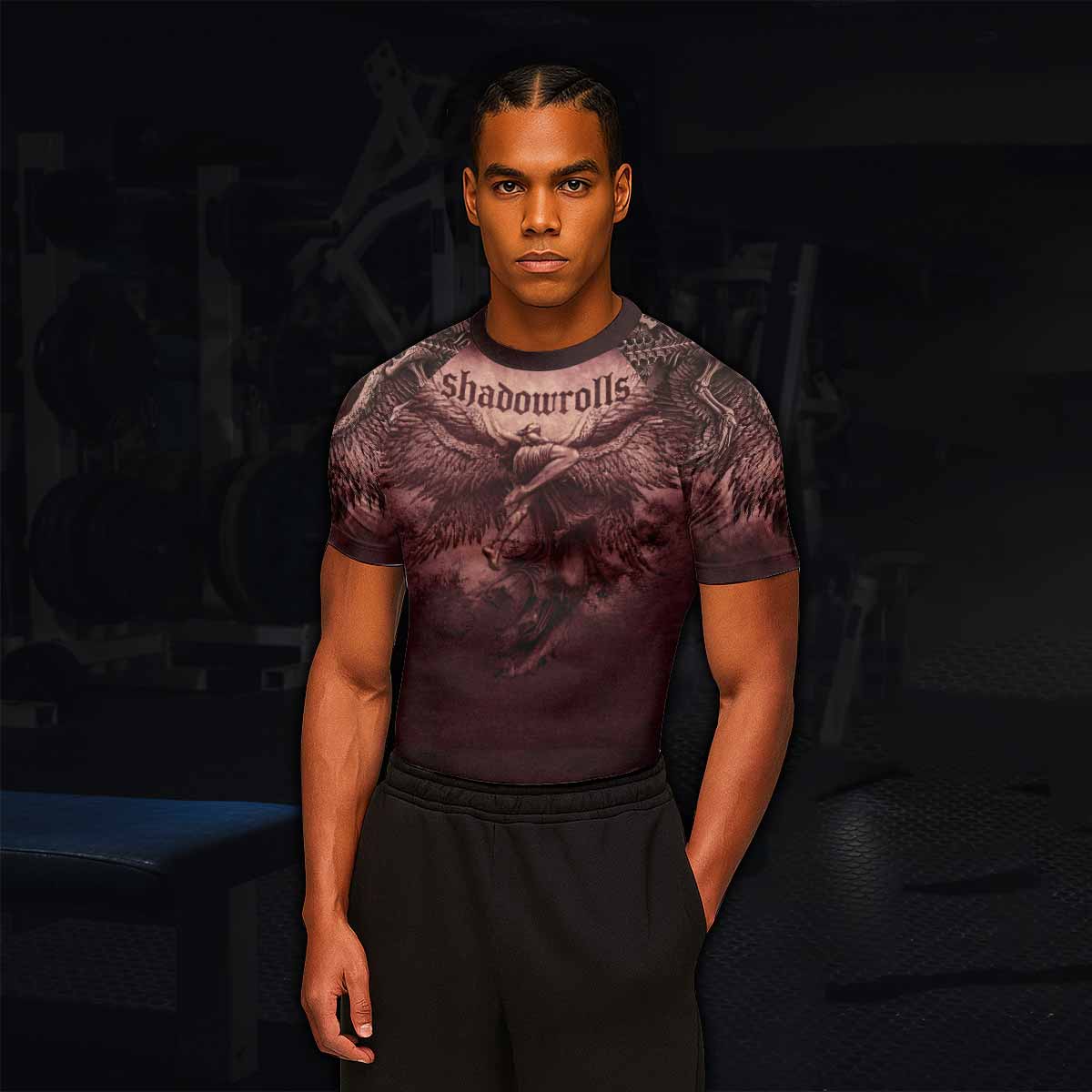 Bones of Grace Dark Angel Rash Guard