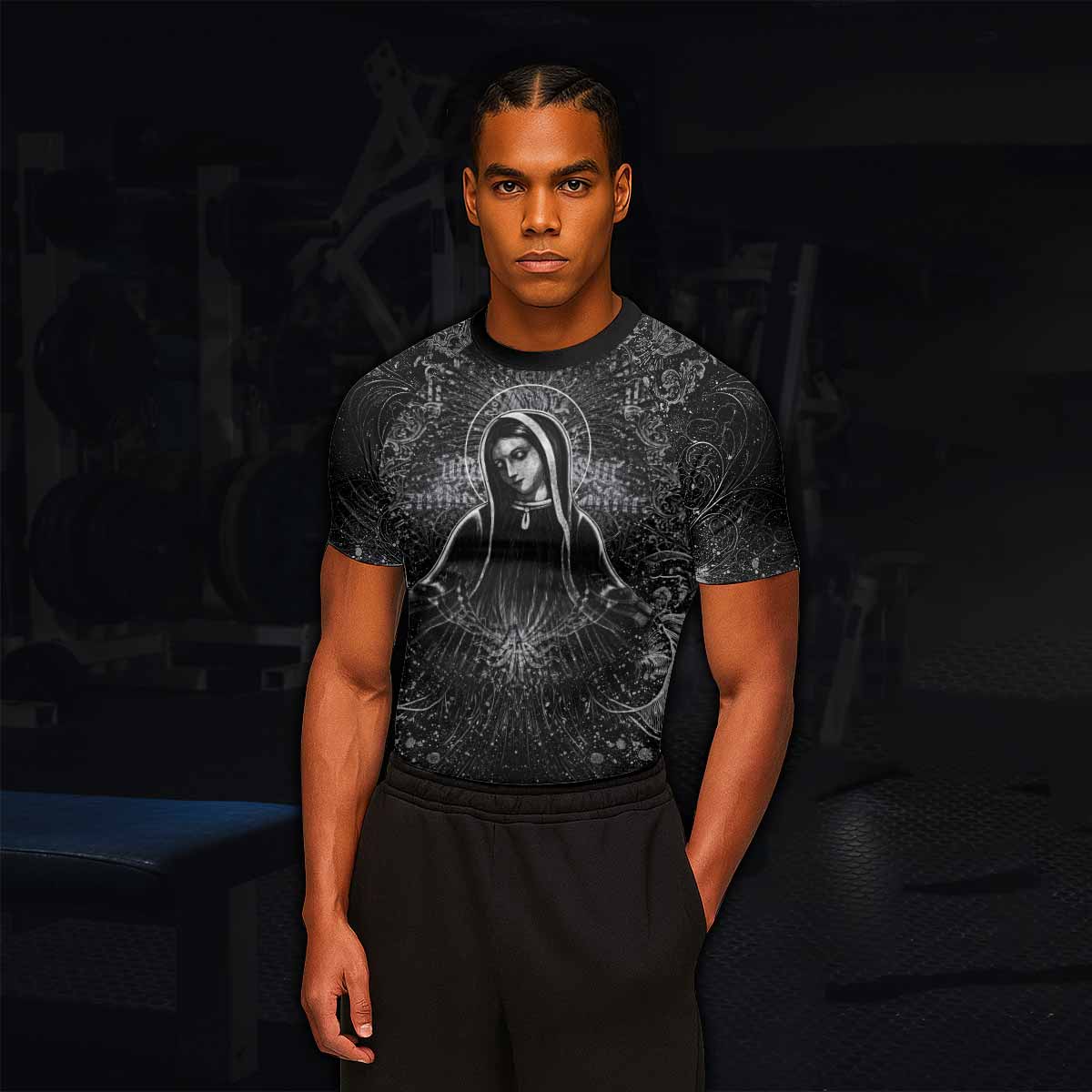 Virgin Mary Rash Guard