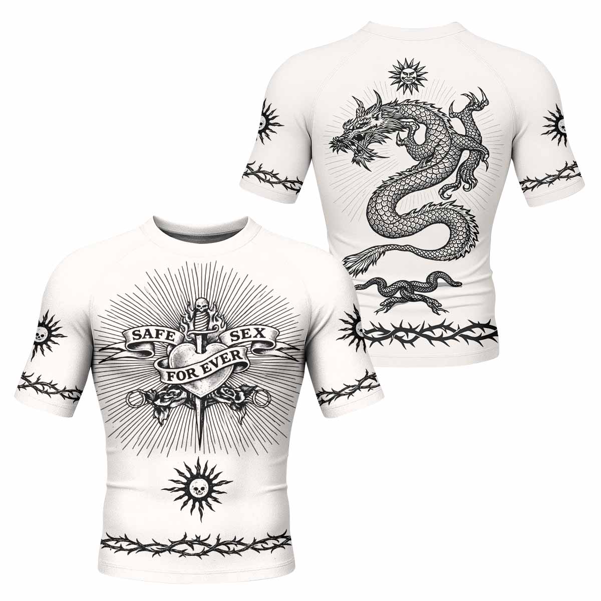 Dragon Tattoo Rash Guard