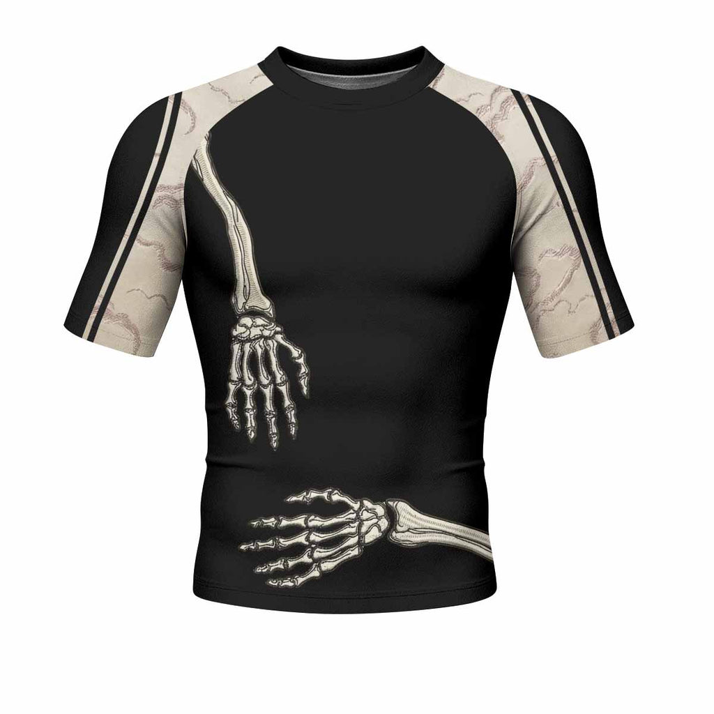 Bare Bones Skeleton Rash Guard