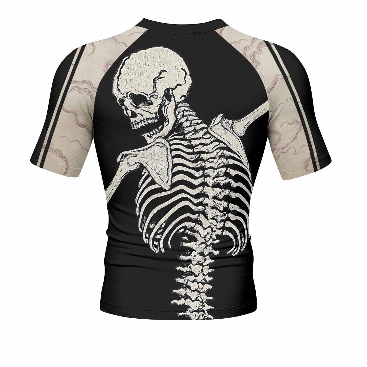 Bare Bones Skeleton Rash Guard
