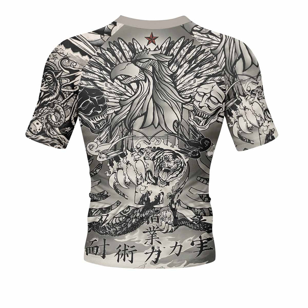 Savage Ocean Irezumi Rash Guard