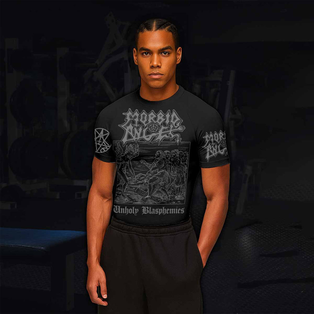 Morbid Angel Unholy Blasphemies Rash Guard