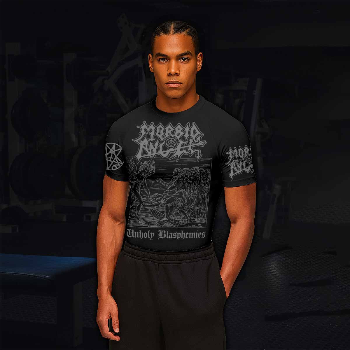 Morbid Angel Unholy Blasphemies Rash Guard