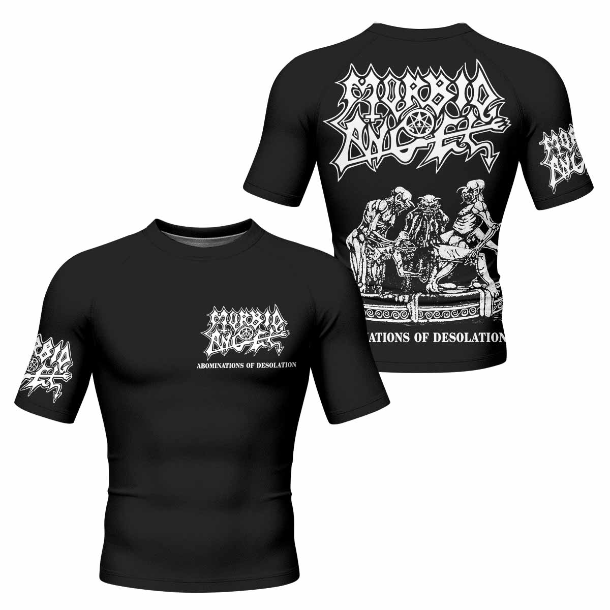 Morbid Angel Abominations of Desolation Rash Guard
