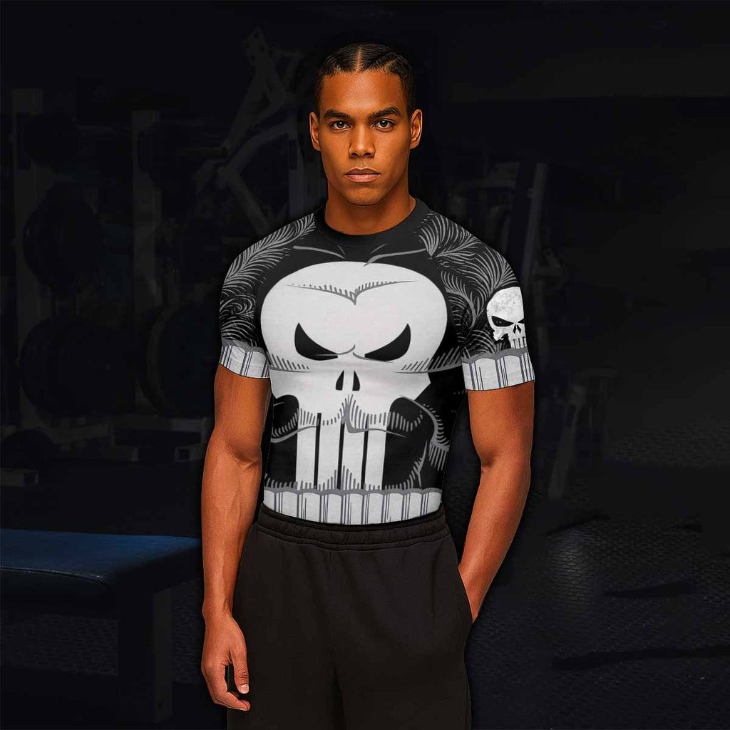 Punisher Skull Tactical Rash Guard