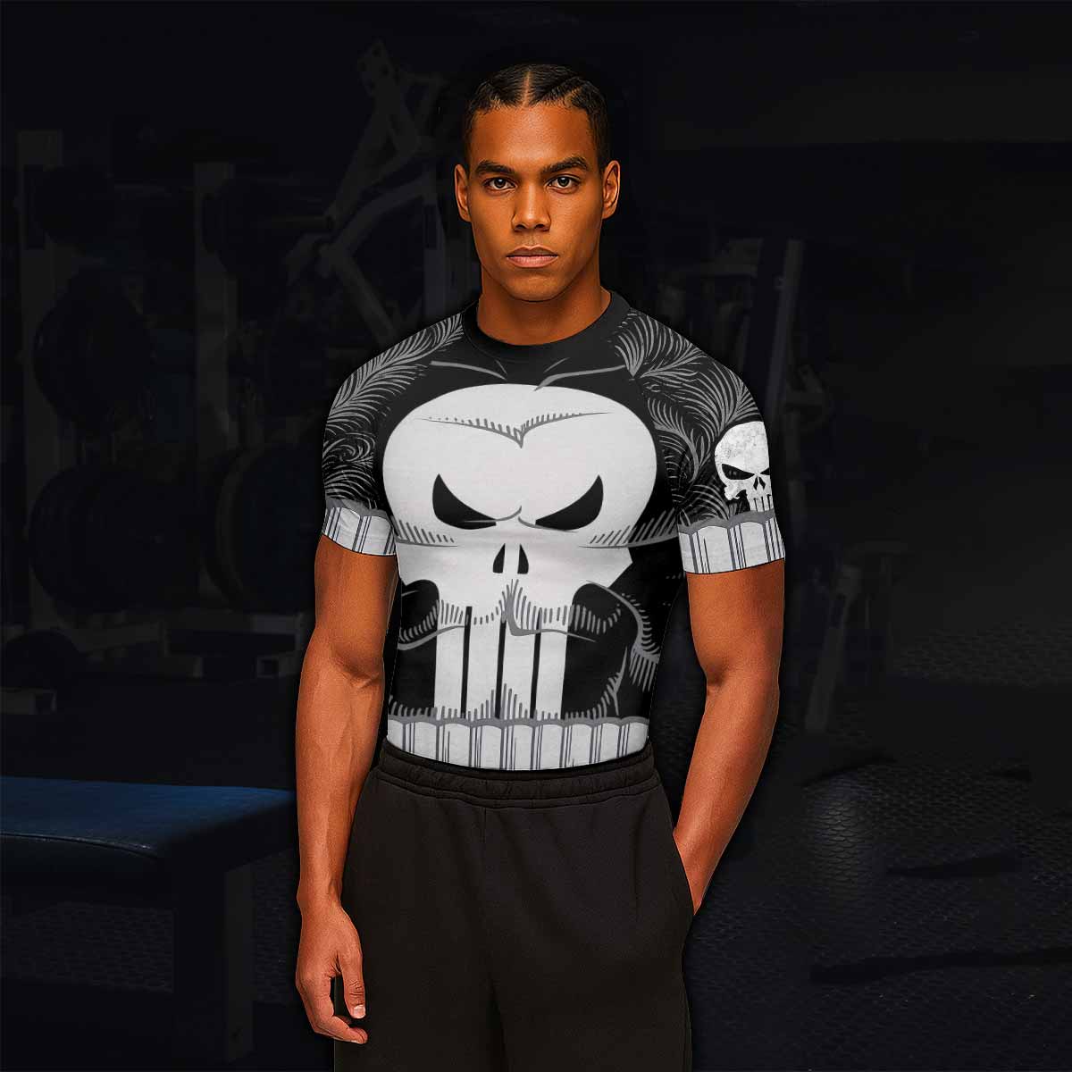 Punisher Skull Tactical Rash Guard