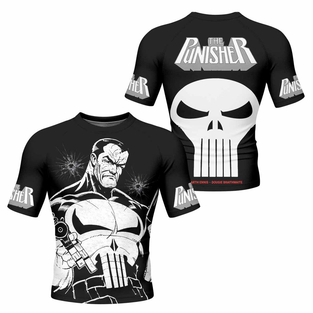 The Punisher Comic Frank Castle Rash Guard