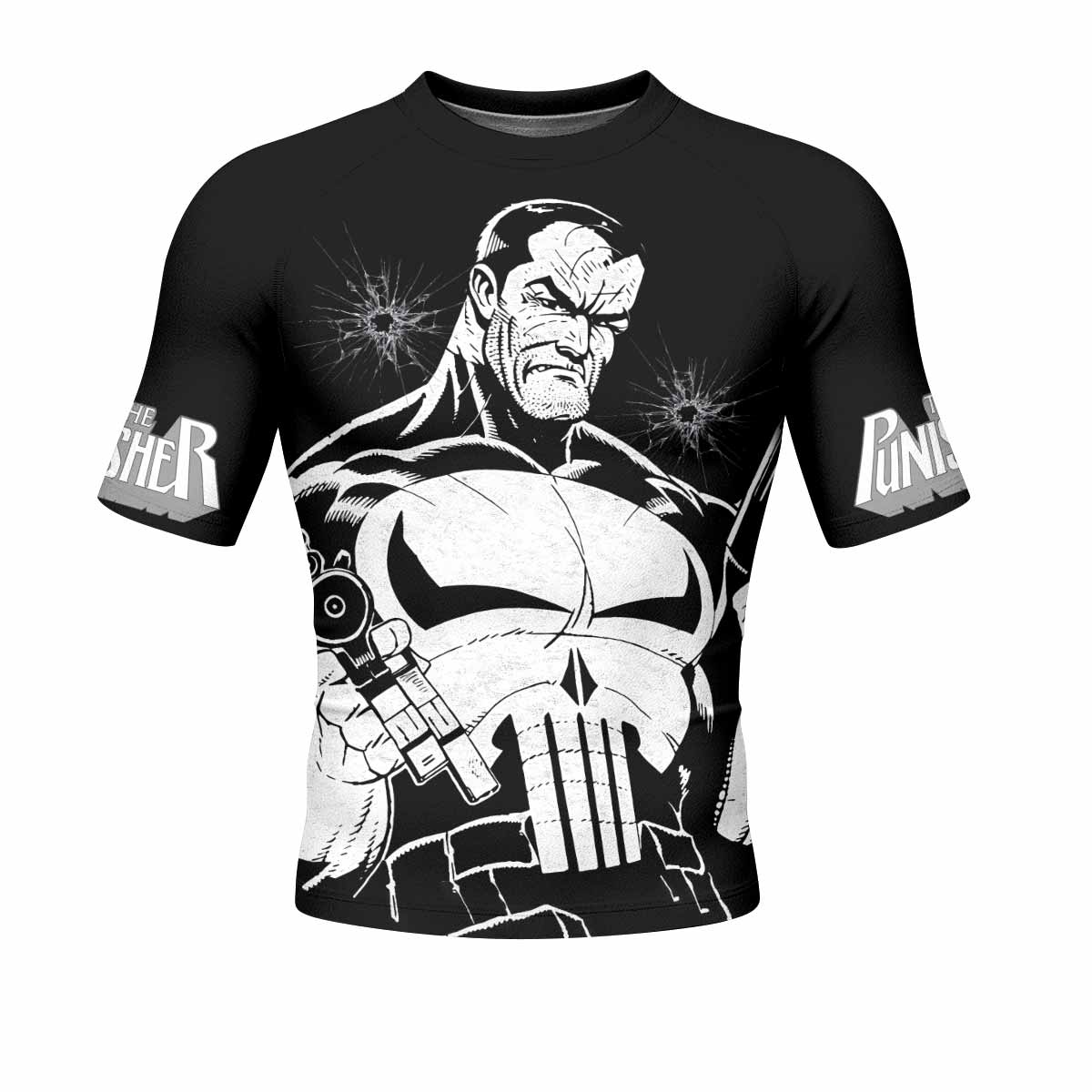 The Punisher Comic Frank Castle Rash Guard
