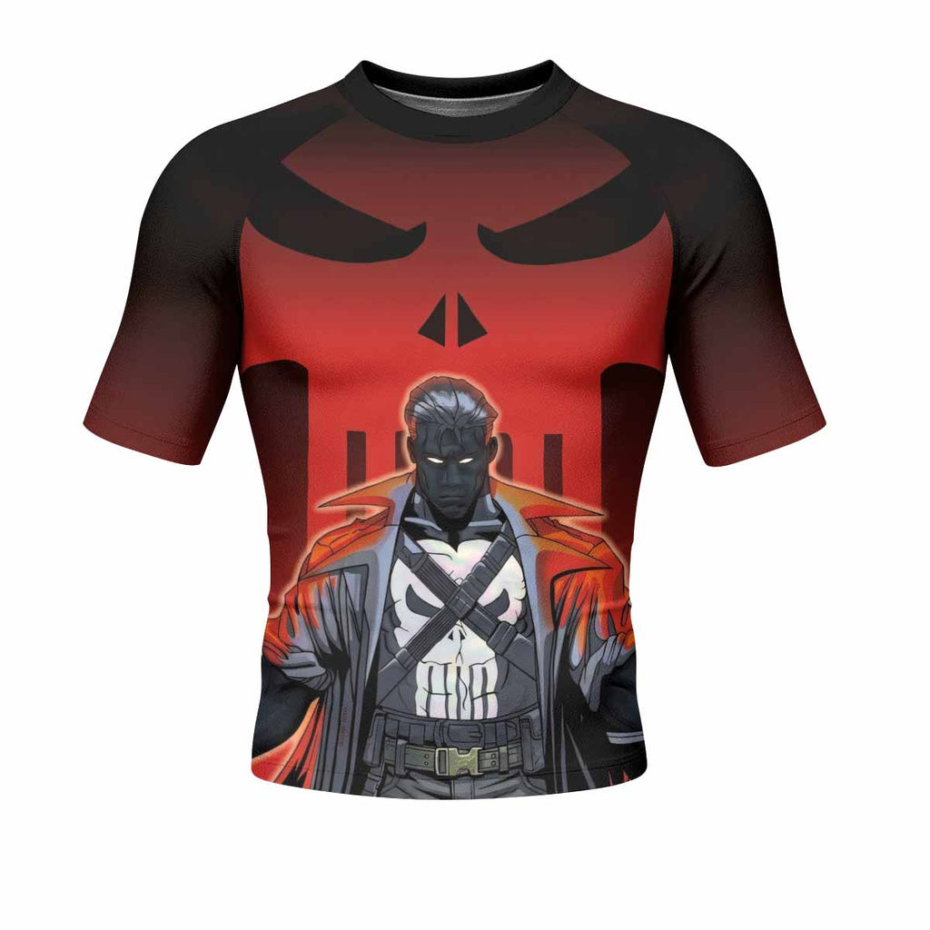 The Punisher Red Frank Castle Rash Guard