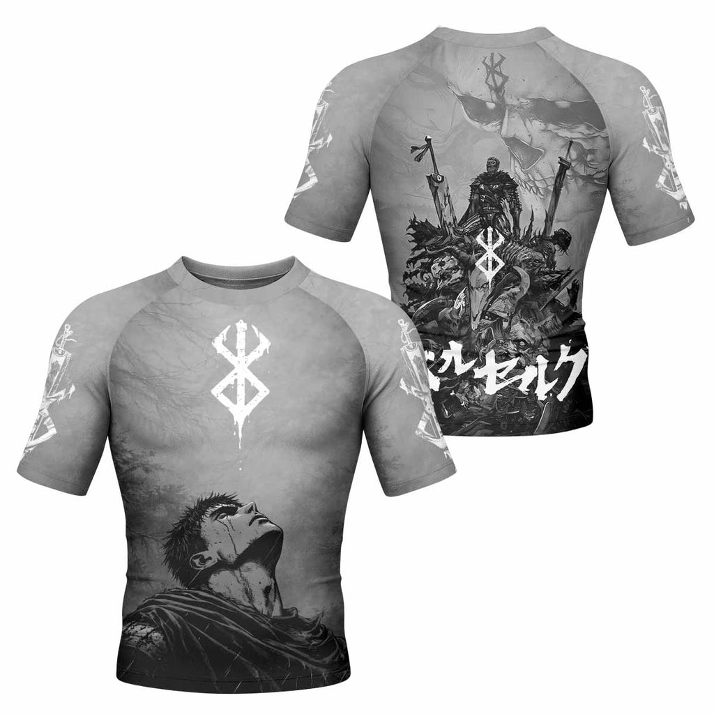Berserk Guts Sorrow Rash Guard