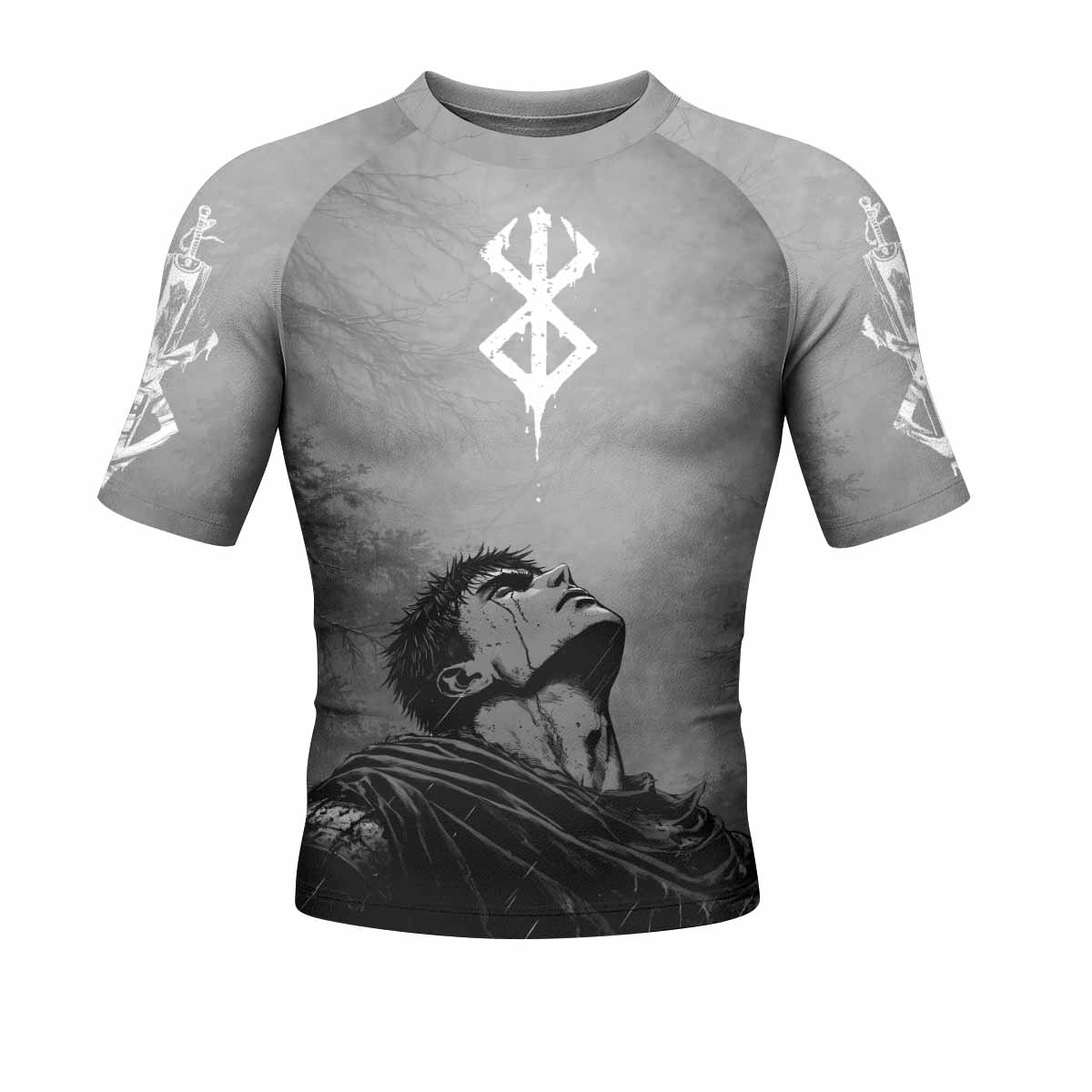 Berserk Guts Sorrow Rash Guard