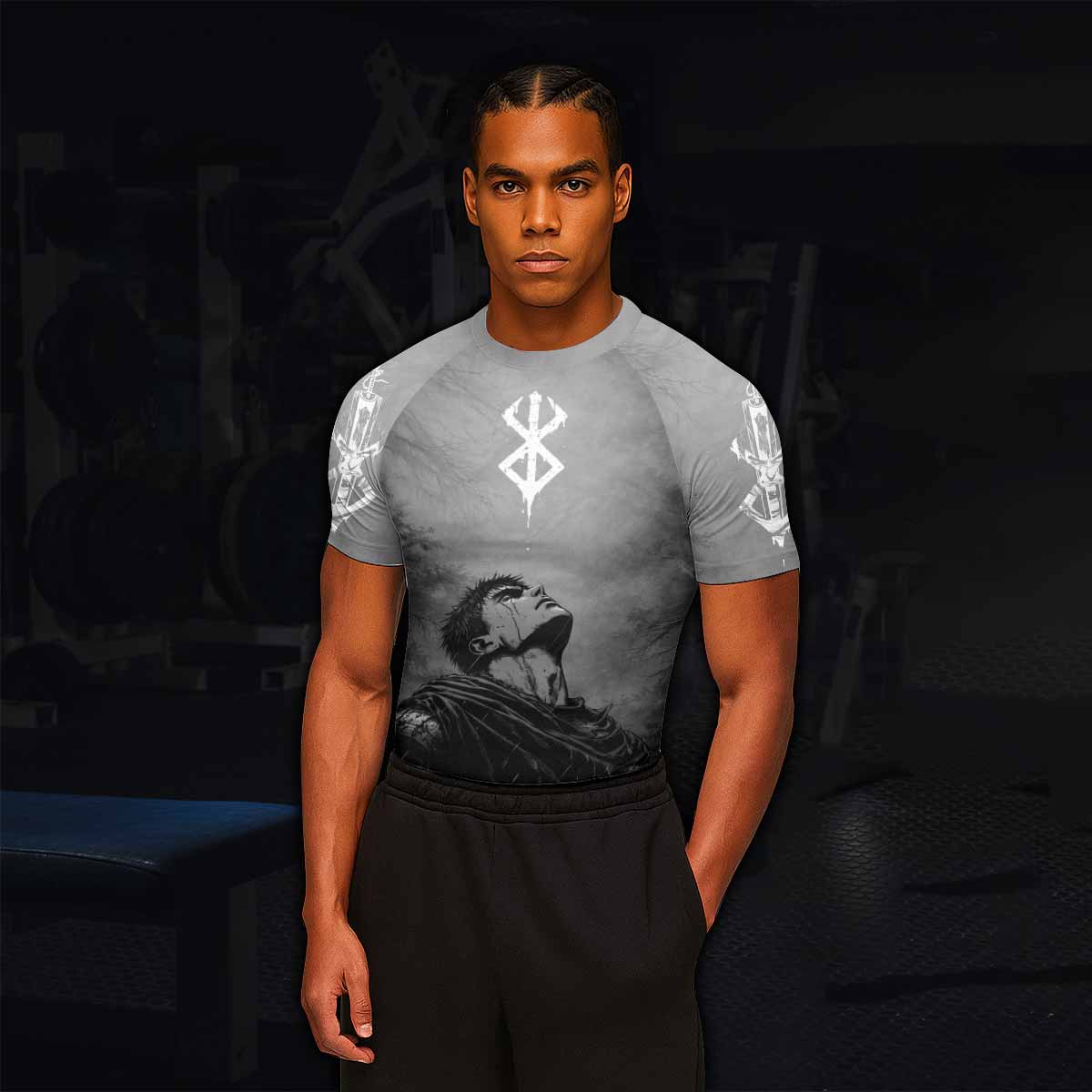 Berserk Guts Sorrow Rash Guard