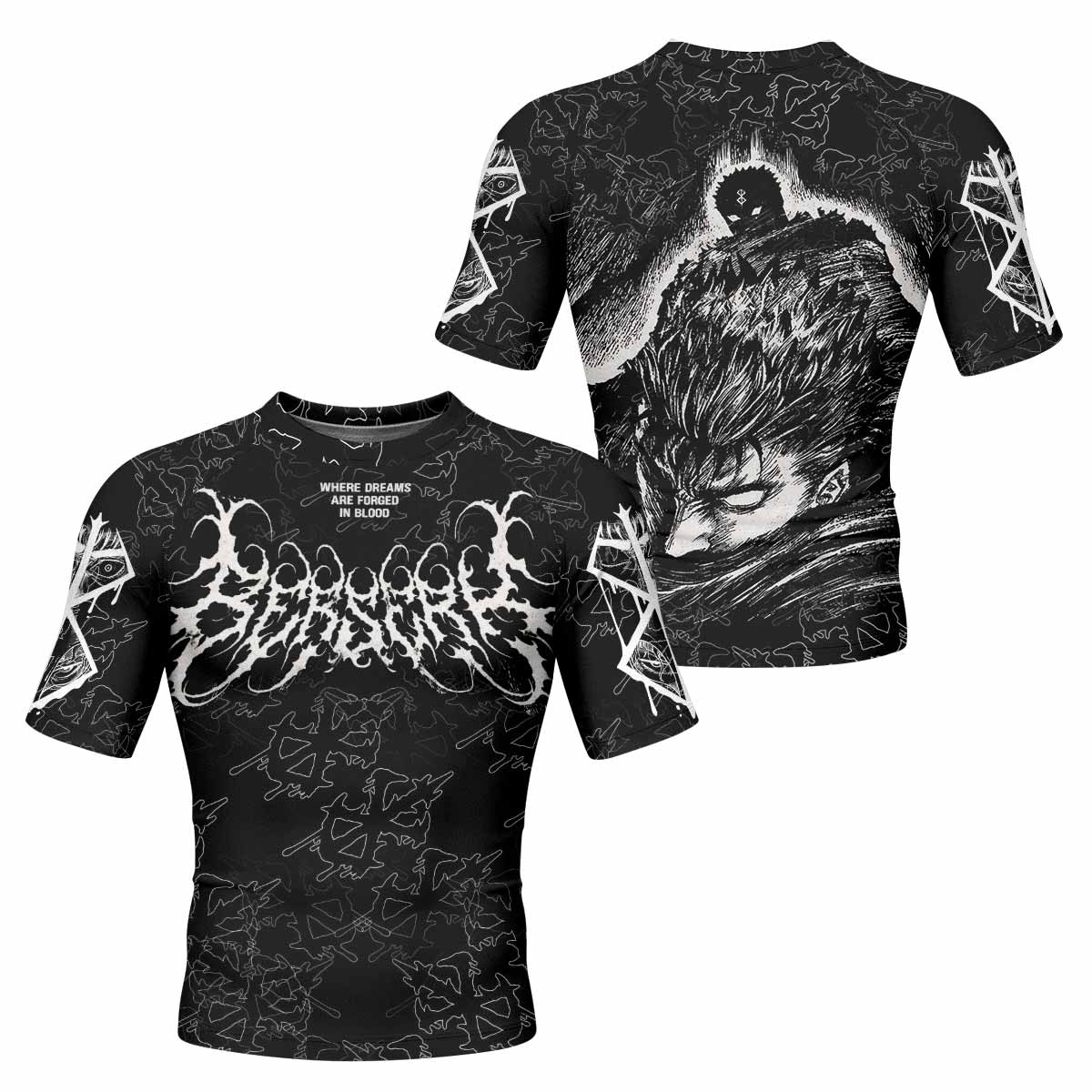 Berserk Forged In Blood Rash Guard