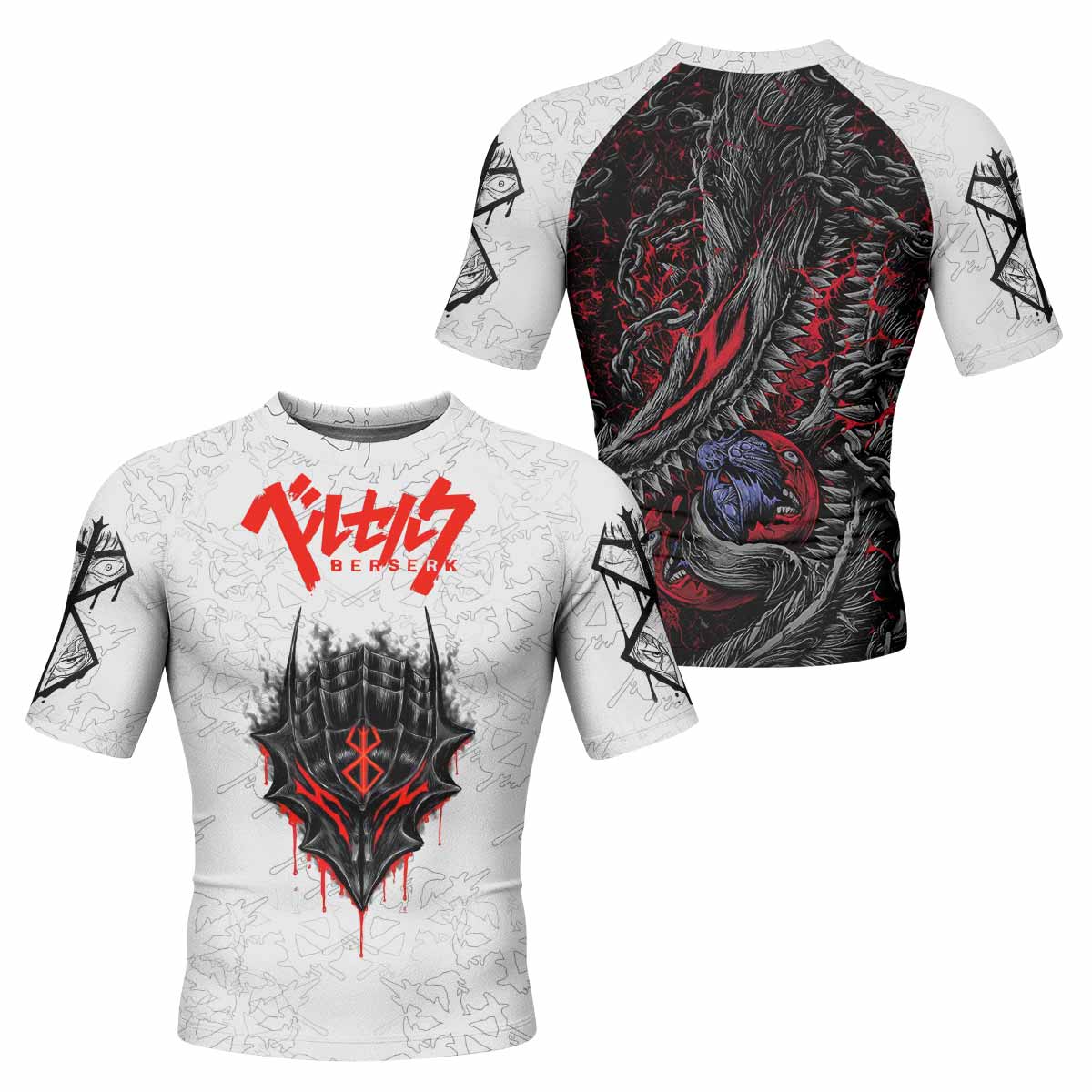 Berserk Berserker Armor Rash Guard