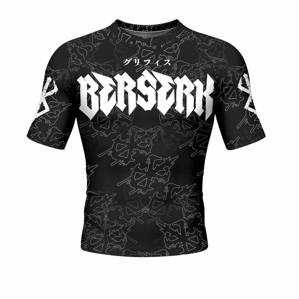 Berserk Dragon Slayer Skull Rash Guard