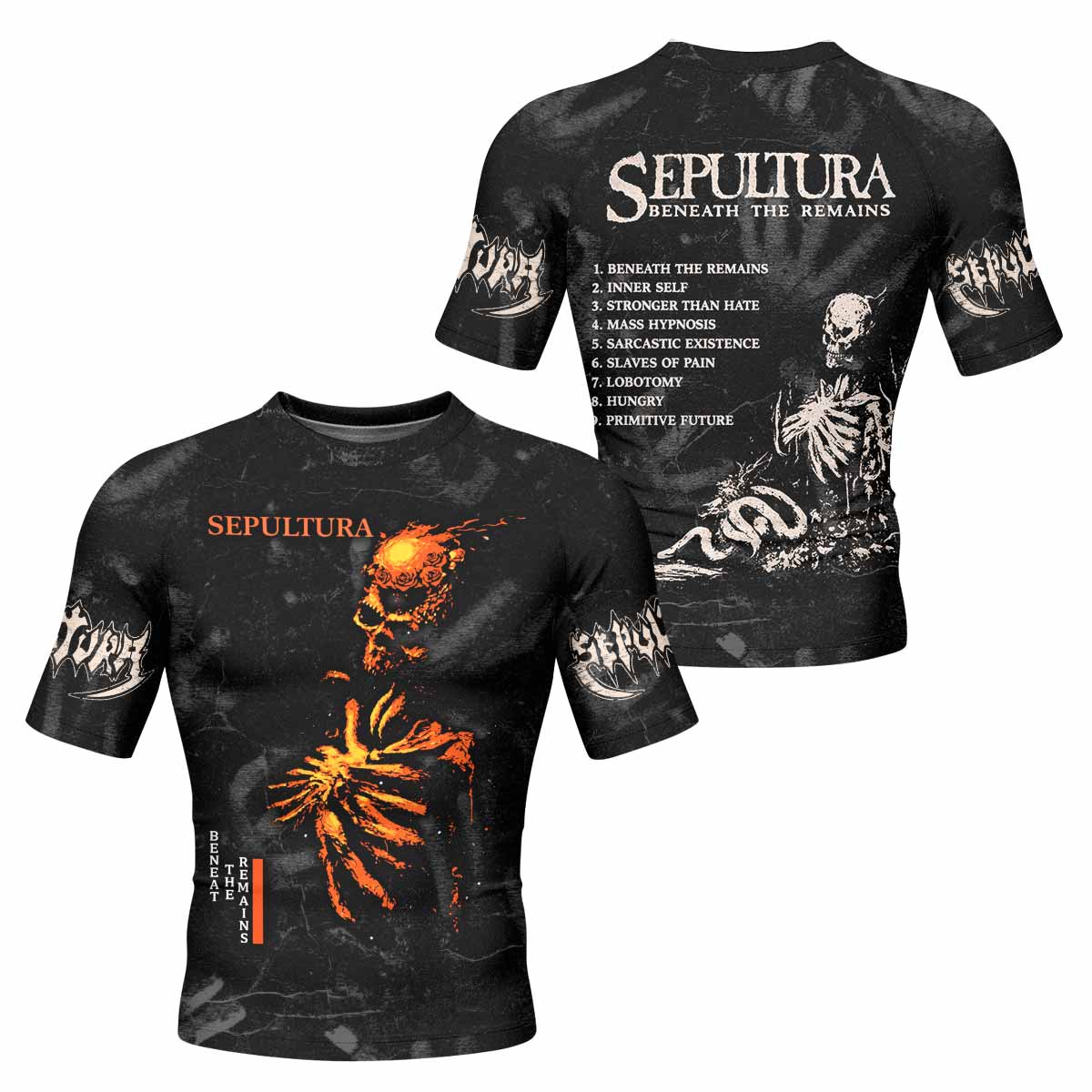 Sepultura Beneath the Remains Rash Guard