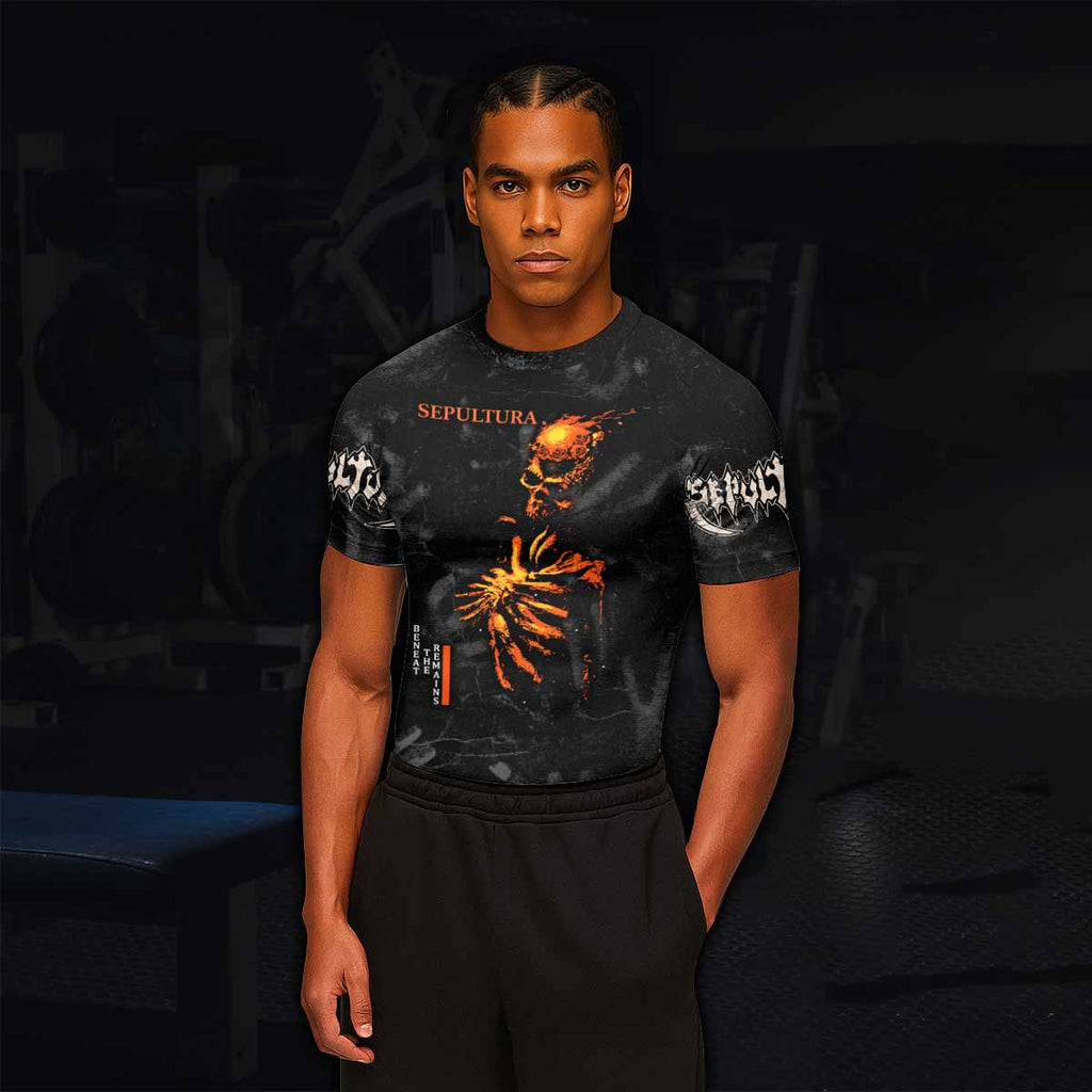 Sepultura Beneath the Remains Rash Guard