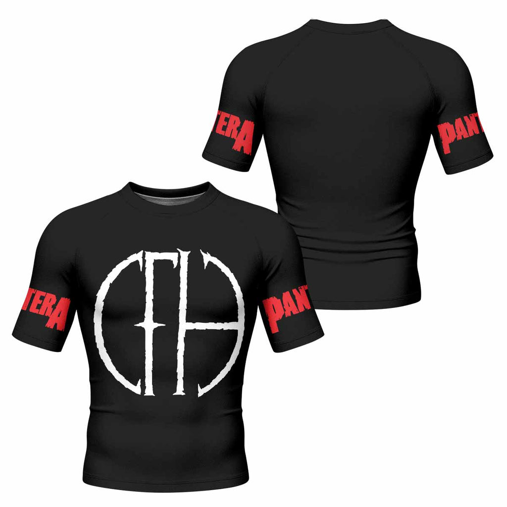 Pantera Cowboys From Hell Logo Rash Guard