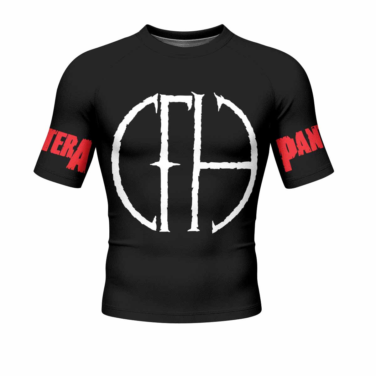 Pantera Cowboys From Hell Logo Rash Guard