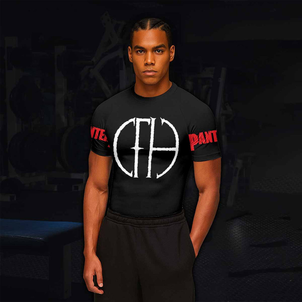 Pantera Cowboys From Hell Logo Rash Guard