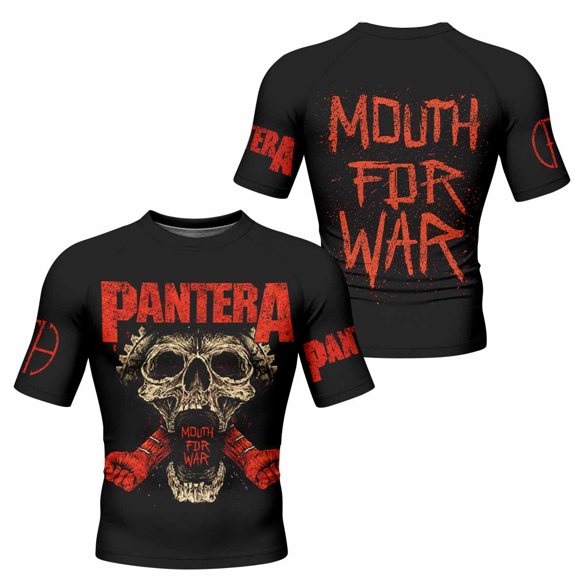 Pantera Mouth for War Rash Guard