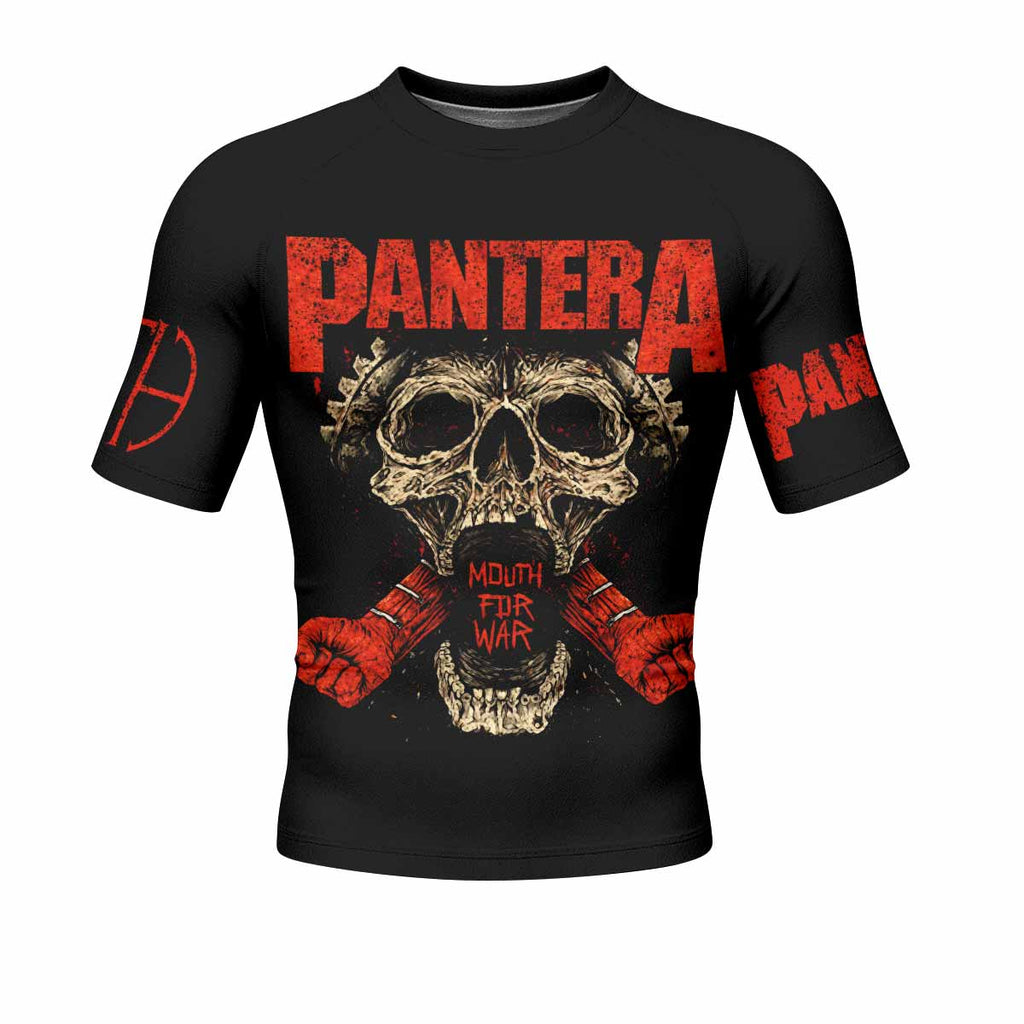 Pantera Mouth for War Rash Guard
