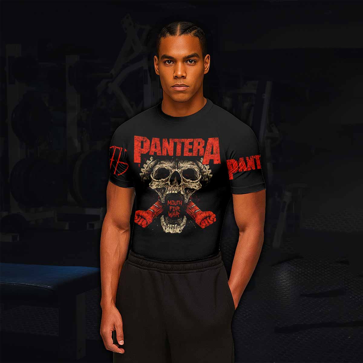 Pantera Mouth for War Rash Guard