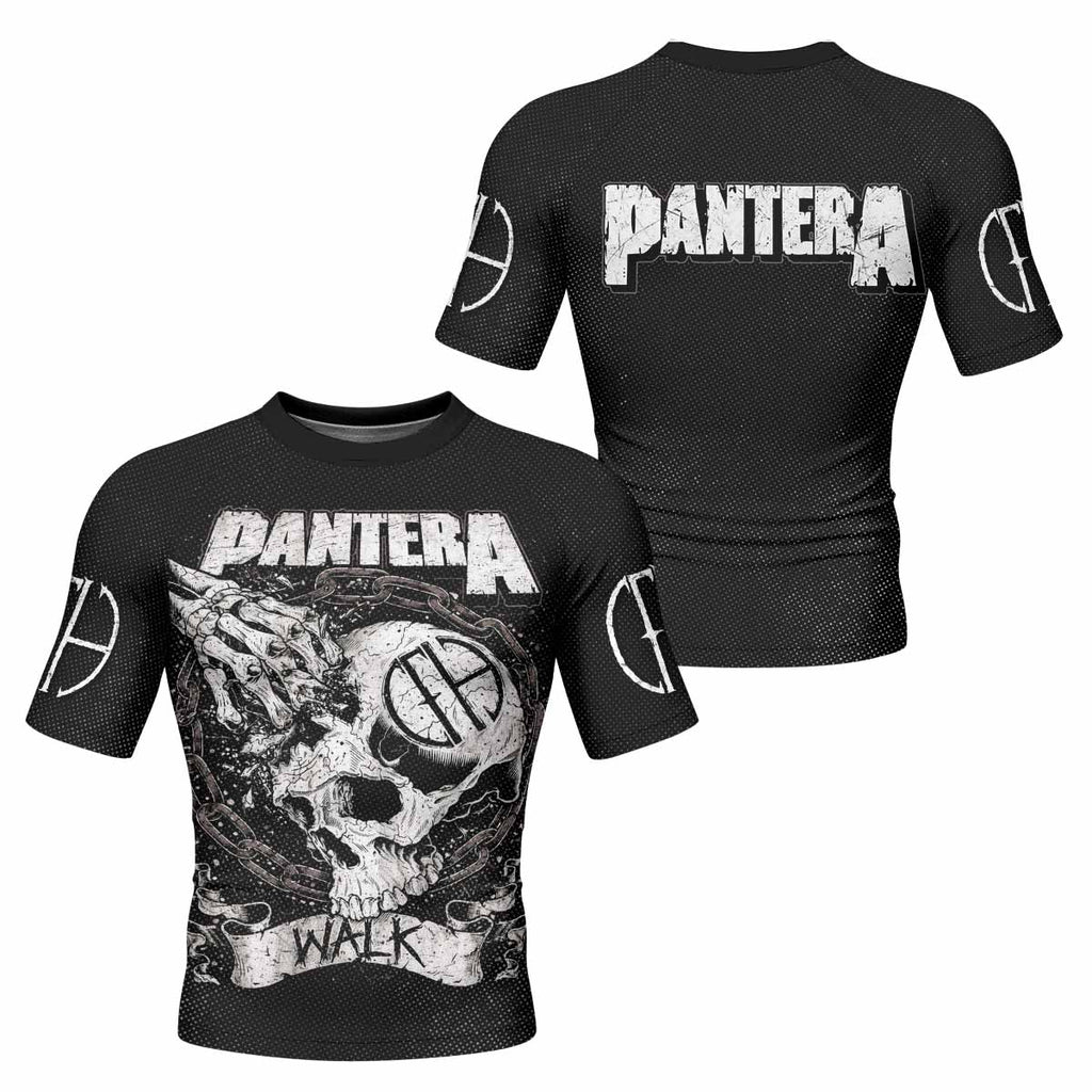 Pantera Walk Skull Rash Guard