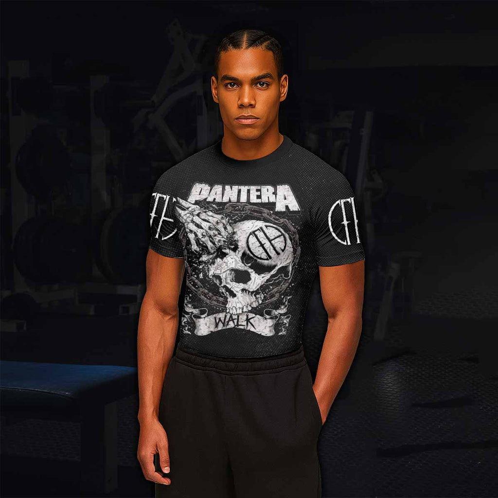 Pantera Walk Skull Rash Guard