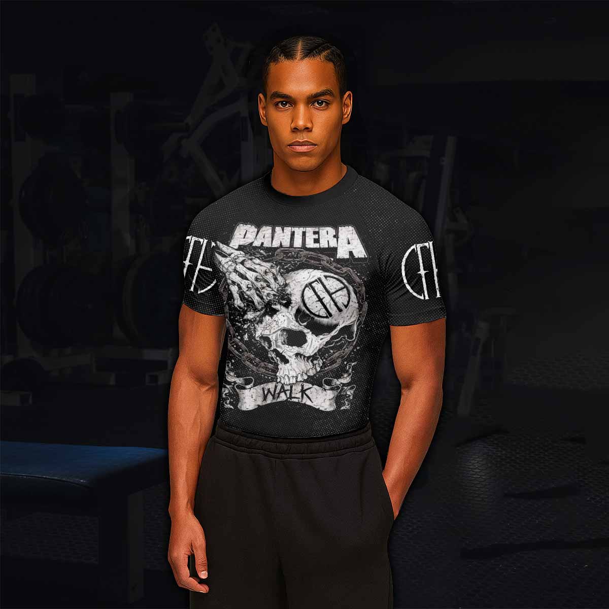 Pantera Walk Skull Rash Guard