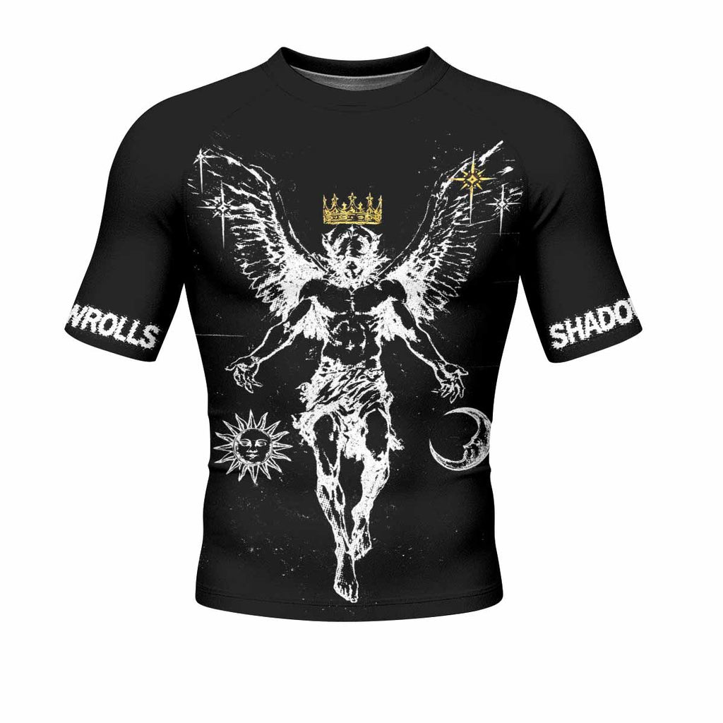The Messenger Has Arrived Black Rash Guard