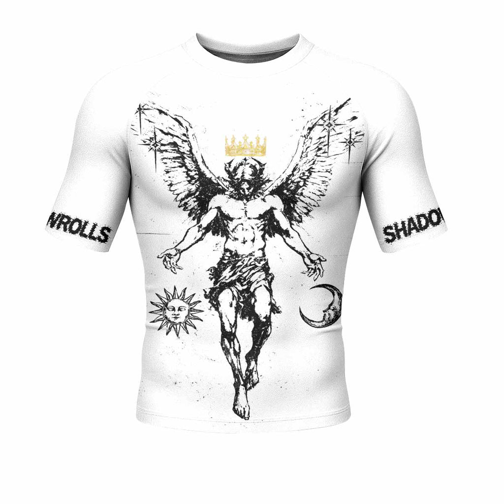 The Messenger Has Arrived White Rash Guard