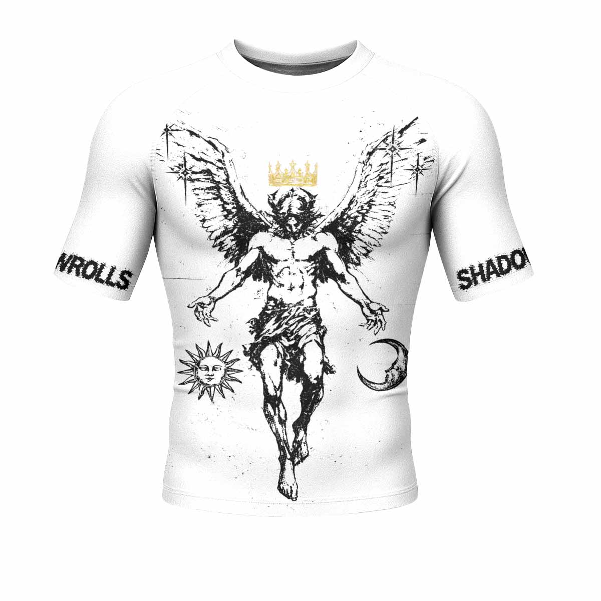 The Messenger Has Arrived White Rash Guard