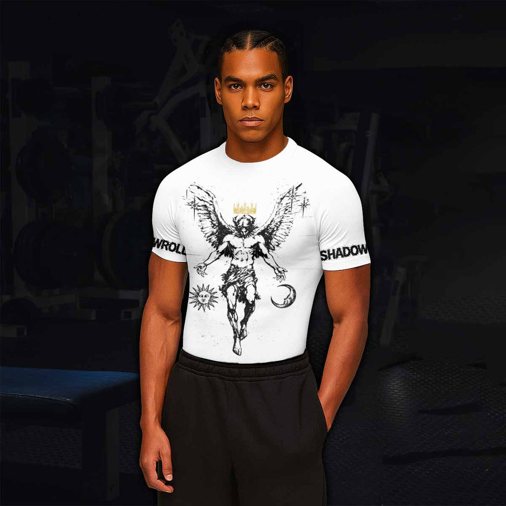 The Messenger Has Arrived White Rash Guard