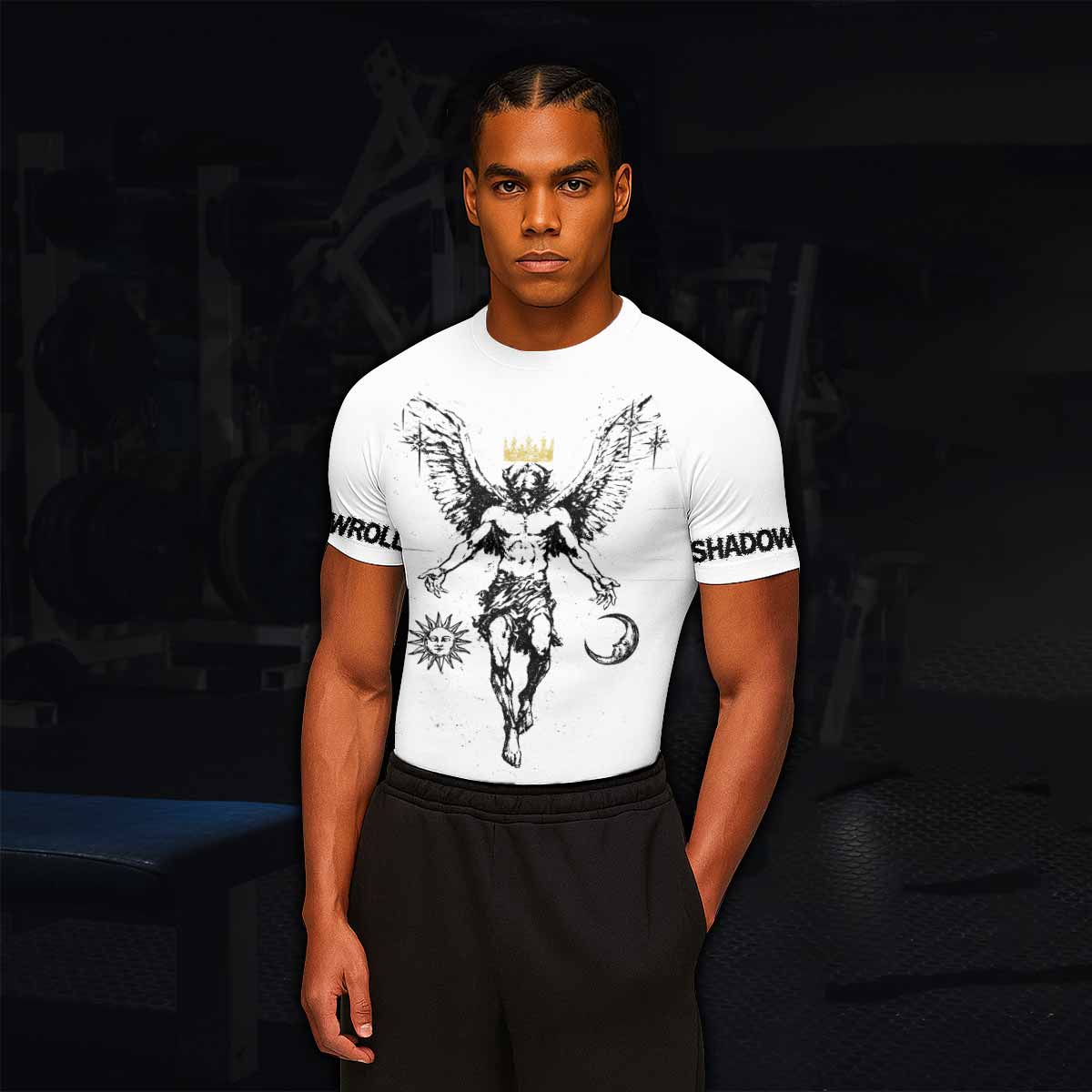 The Messenger Has Arrived White Rash Guard