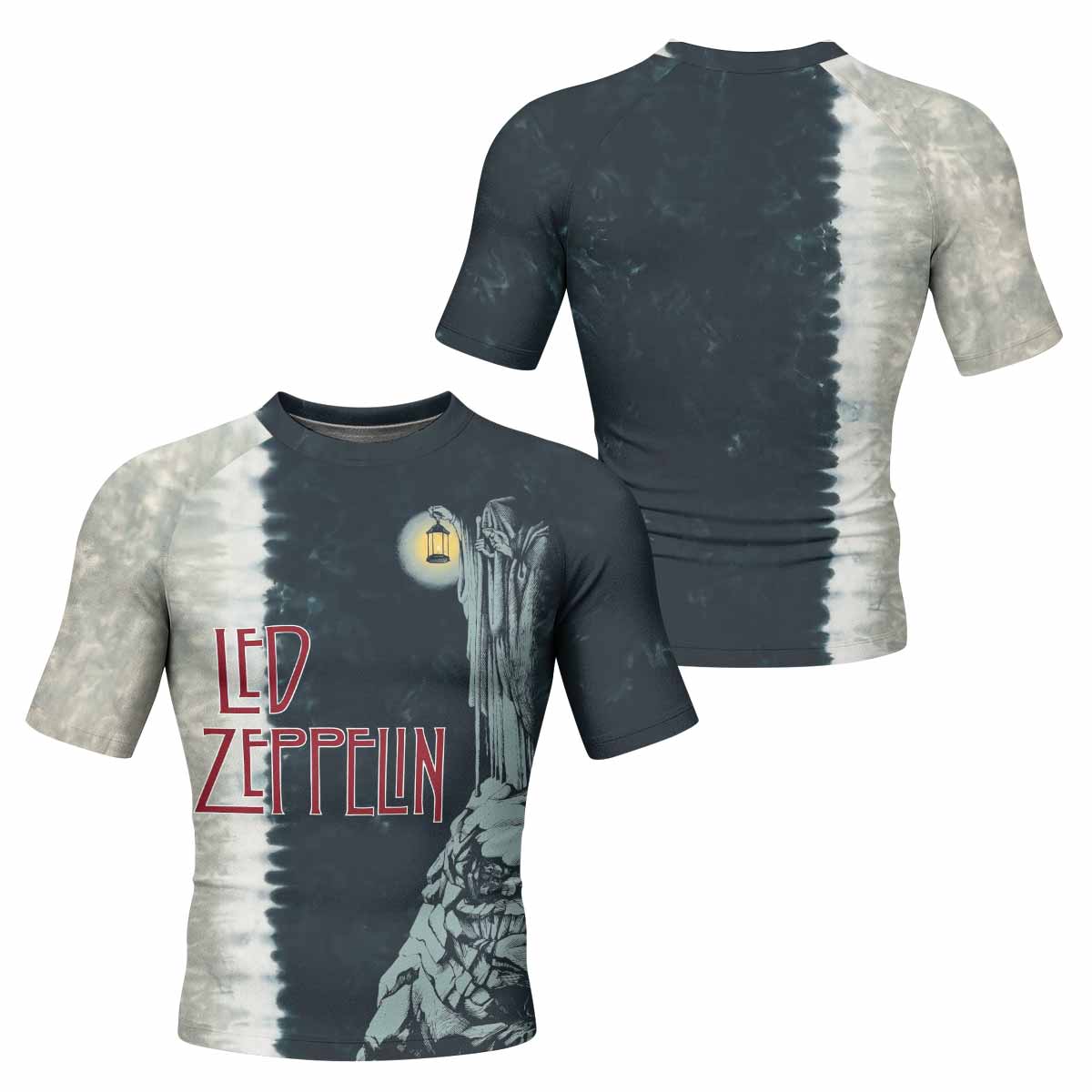 Led Zeppelin The Hermit Rash Guard