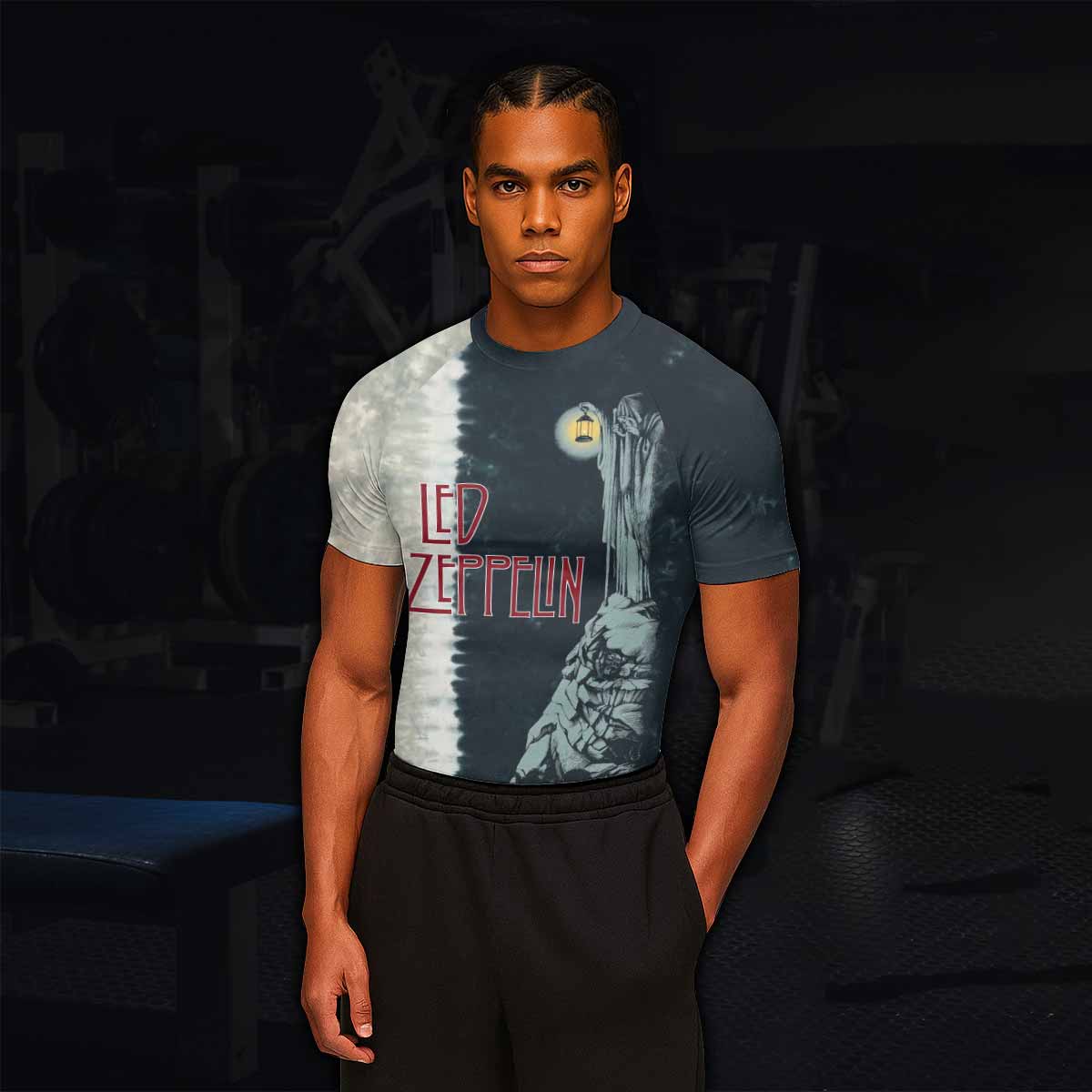 Led Zeppelin The Hermit Rash Guard