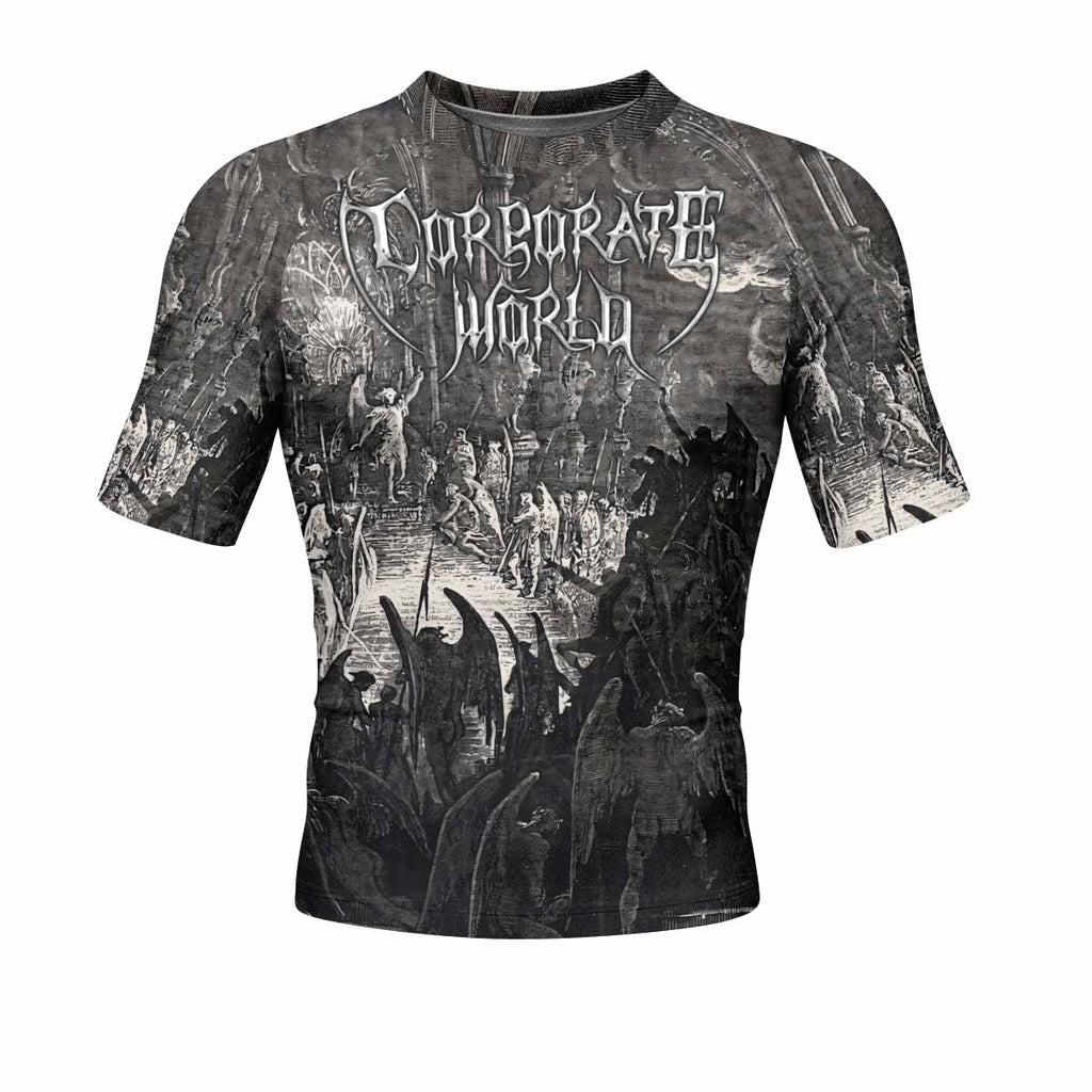 Corporate World Paradise Lost Rash Guard