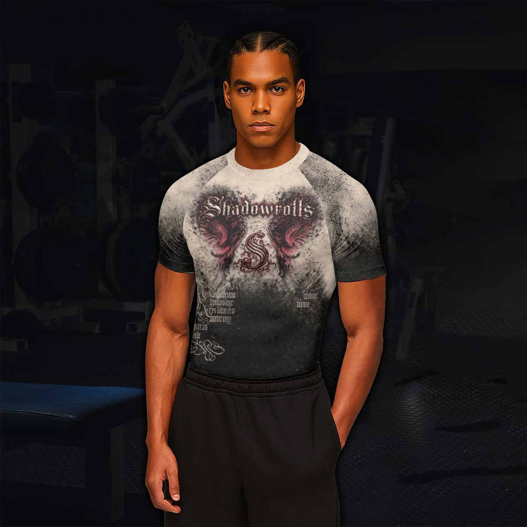 Grunge Smoke Gothic Rash Guard