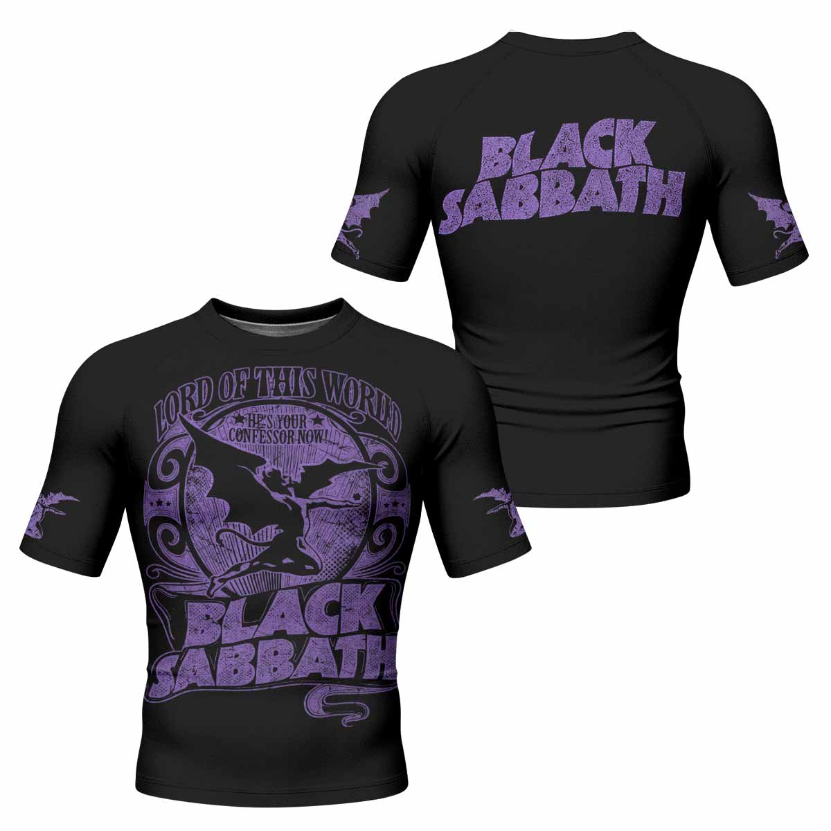 Black Sabbath Lord of This World Rash Guard