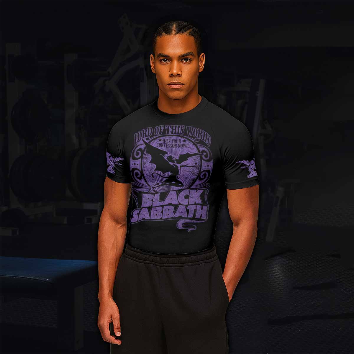 Black Sabbath Lord of This World Rash Guard